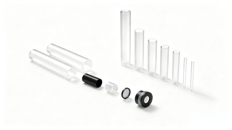 rod-lens-objective-lens-optical-components-disassembly